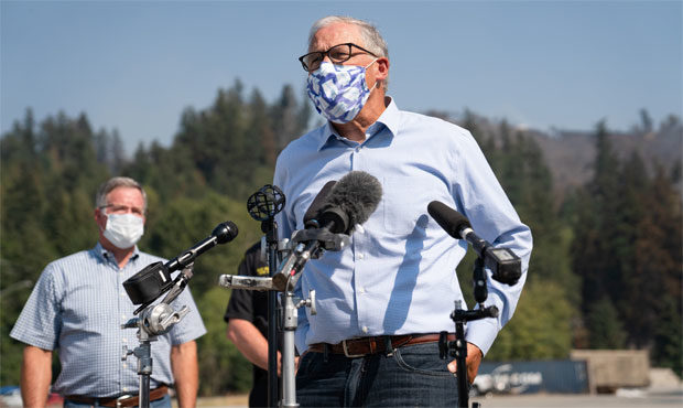 Jay Inslee wildfires washington...