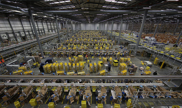 amazon, Amazon warehouses...