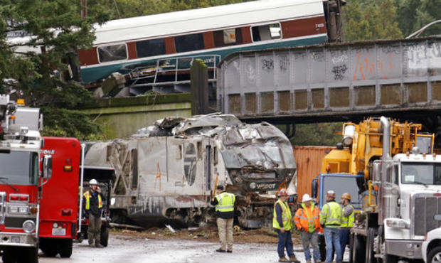 train derailment, amtrak, Pierce Transit...