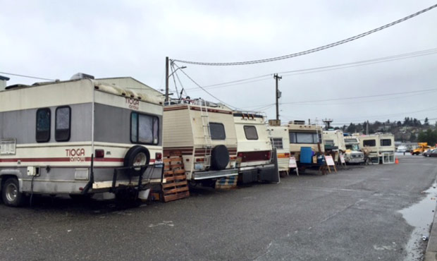 The RV safe lot in Ballard cost the city $35,059 per month to operate. The high cost has the city h...