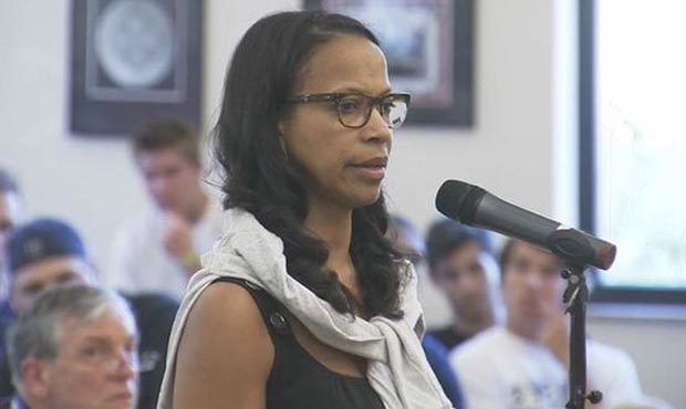 Parents met at a school board meeting Tuesday night opposing the recent investigation into the Bell...