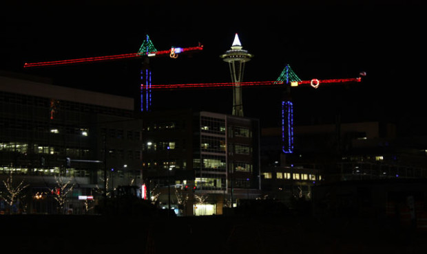 Christmas cranes...