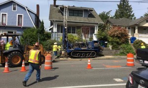 Roosevelt, Ravenna, Seattle, light rail, tunnel, sinkhole, sound transit