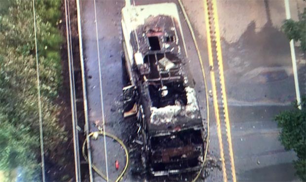 RV fire...