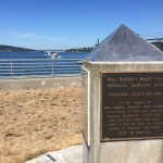 The seaplane base at Renton Municipal Airport is named for Will Rogers and Wiley
 Post.  
(Photo by Feliks Banel)