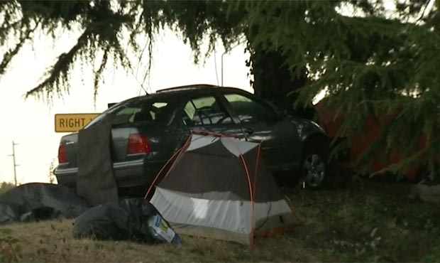 Seattle homeless camp...