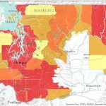 Heavy precipitation has increased landslide risks across the state, according to the Department of Natural Resources. (WADNR)