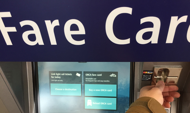 ORCA system, Sound Transit light rail...