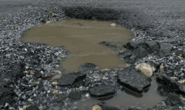 road maintenance...