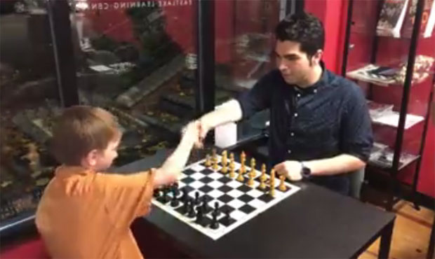chess game...