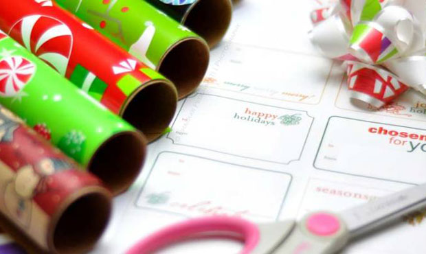 wrapping, gift wrapping...