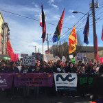 Thousands attend the Women's March in Seattle. (Laruen Padgett, KIRO Radio)
