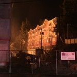 Fire at apartment complex in Lynnwood. (Lynnwood police)
