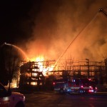 Fire at apartment complex in Lynnwood. (Lynnwood police)