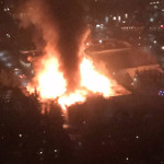 Fire in Lynnwood. (KSCSOAirSupport)