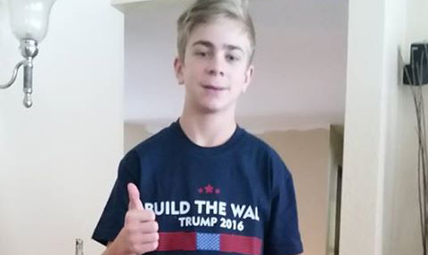 Michelle Fischer, of Kennewick, said that her son Jack's teacher  compared wearing this "Build the ...