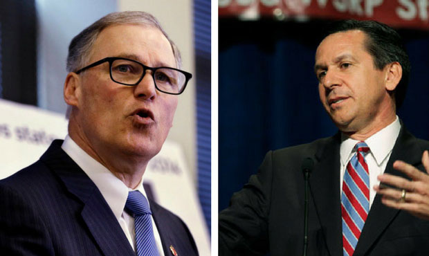 Gov. Jay Inslee and ex-gubernatorial candidate Dino Rossi have conflicting views of how to fulfill ...