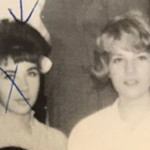Susan Francis (L) lost her best friend Jody Whipkey (R) aboard Flight 293 from McChord Air Force Base on June 3, 1963.  Whipkey was 16 years old.  (Courtesy Susan Francis)