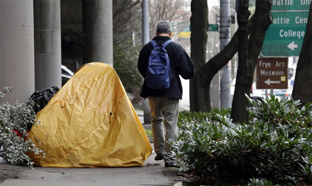 homeless, sound transit, bellevue, bike racks...