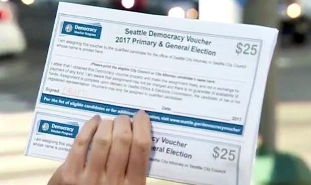 democracy vouchers...