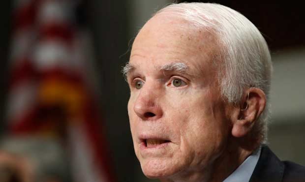 Sen. John McCain...