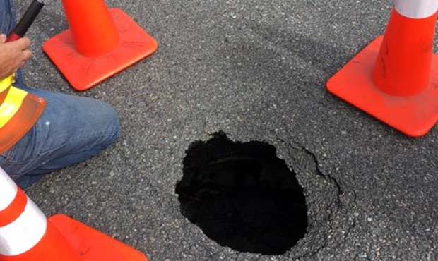 sinkhole...