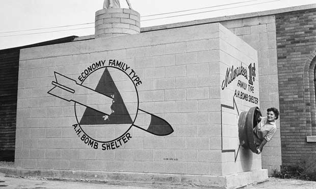 nuclear threat, fallout shelter...