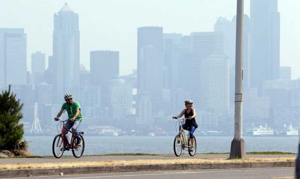 wildfire ash, haze...
