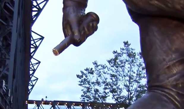 Ken Griffey Jr. statue...