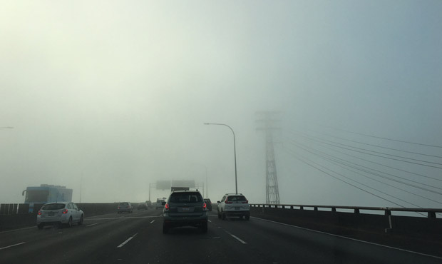 temperature inversion, Seattle weather...