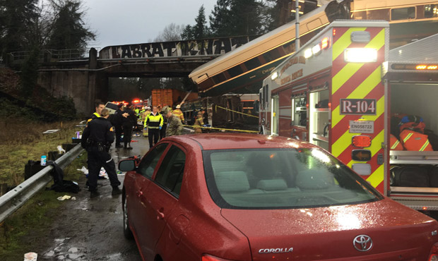 train derailment...