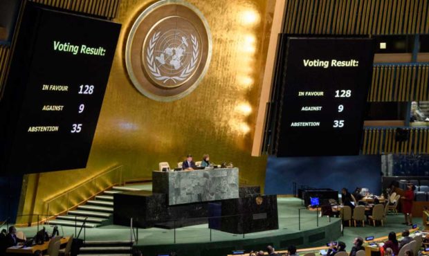UN general assembly...
