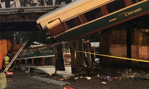 train derailment, positive train control...