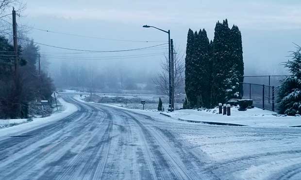 snow...