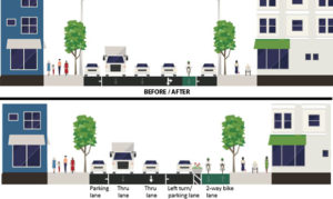 protected bike lane