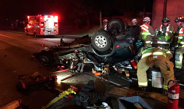 I-5 crash...