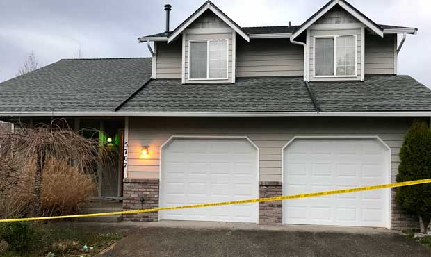 murder-suicide near Spanaway...