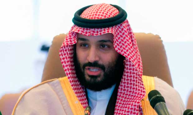 Saudi Prince Mohammed bin Salman...