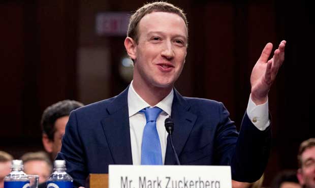 Facebook CEO Mark Zuckerberg...