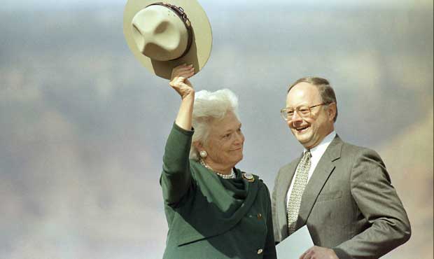 Barbara Bush...