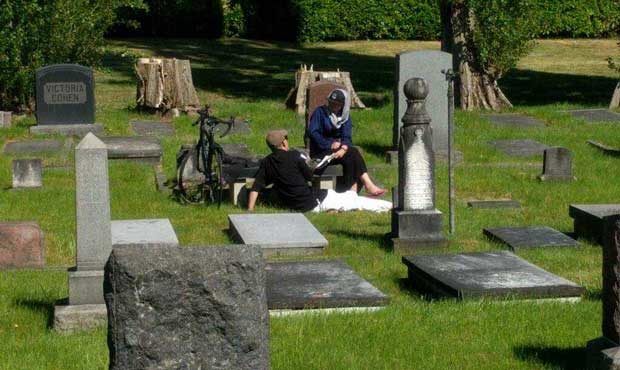 Bikur Cholim cemetery...