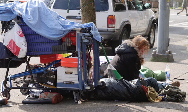 homeless...