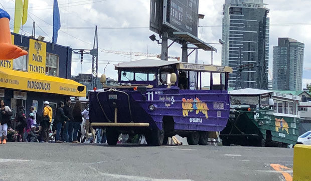 ride the ducks...