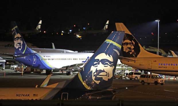richard russell, Alaska Airlines flight...