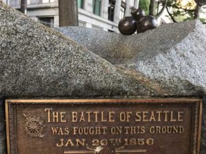 battle of seattle, cannon balls