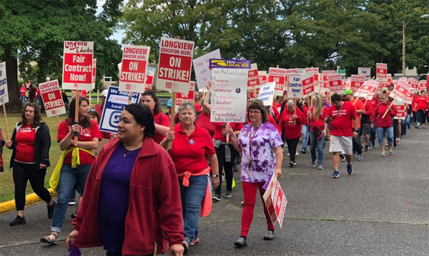 teachers strike...