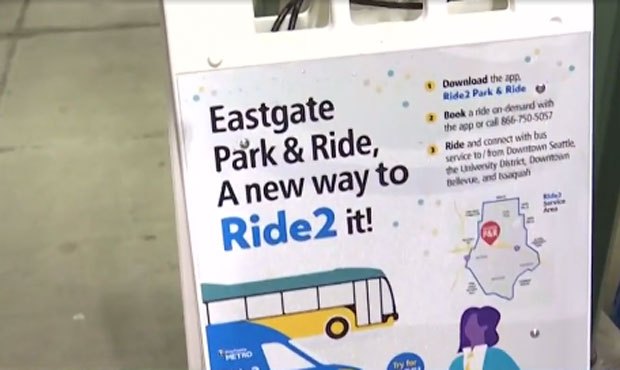 shuttle service, park n ride...
