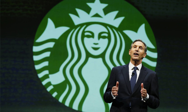 Starbucks CEO Kevin Johnson...