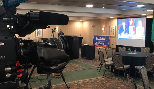 party headquarters...