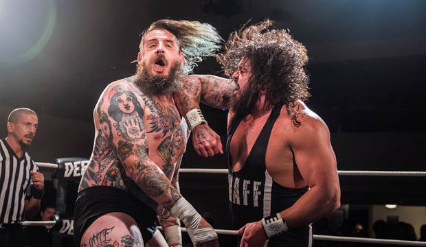 wrestling...